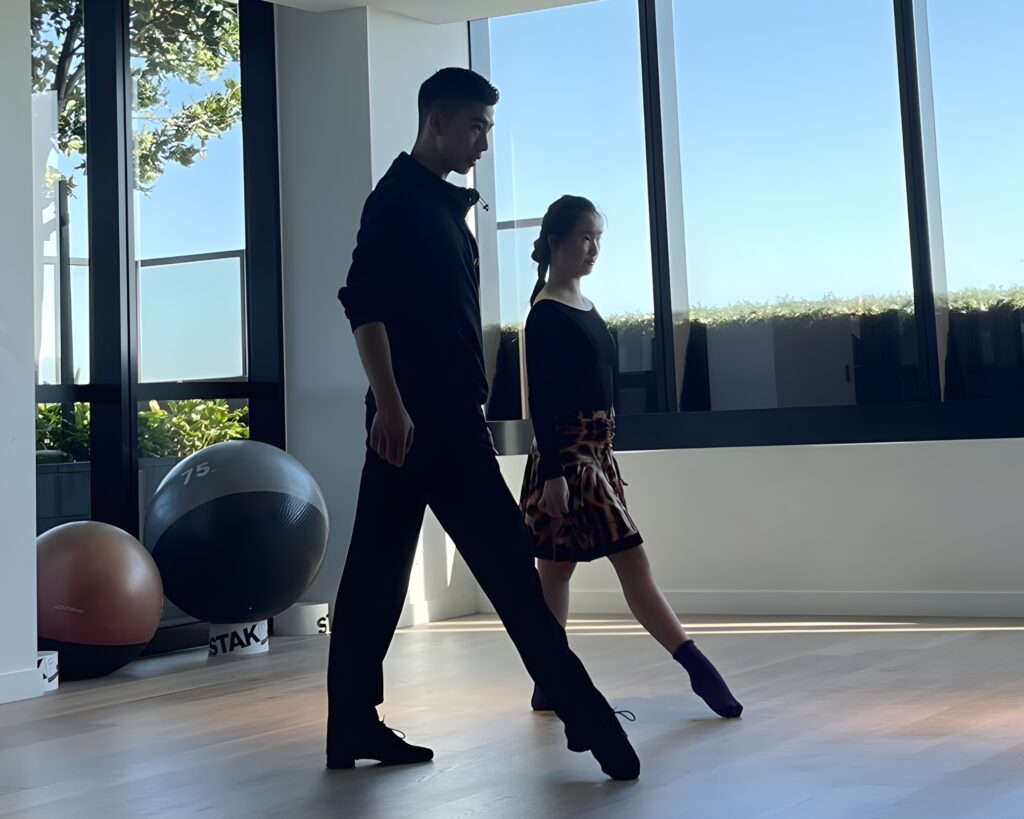 man and woman private class